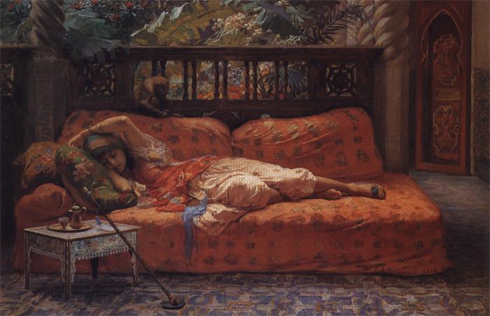 Frederick Arthur Bridgman The Siesta